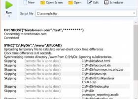 ScriptFTP screenshot