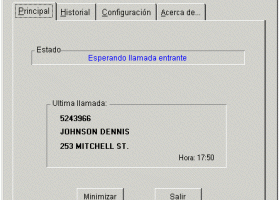 Caller ID para PC (Español) screenshot