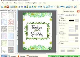 Greetings Card Designs Tool screenshot