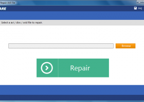 SFWare Repair AVI File screenshot