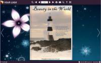 Flipping Book Themes of Wallpaper Style screenshot