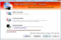 Free Page-Flipping PDF to JPG screenshot
