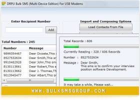 SMS GSM Modem screenshot