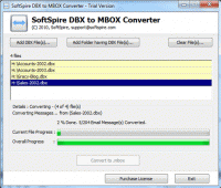Outlook Express to MBOX screenshot