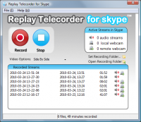 Replay Telecorder screenshot