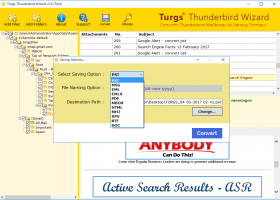 Thunderbird Converter screenshot