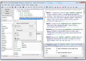 TLex Dictionary Production Software screenshot