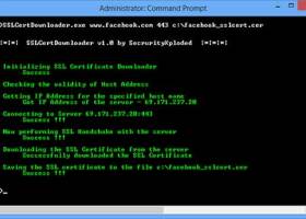 SSL Certificate Downloader screenshot