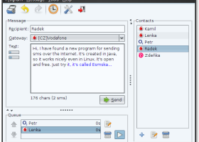 Esmska screenshot