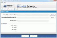 Batch Convert EML to Lotus Notes screenshot