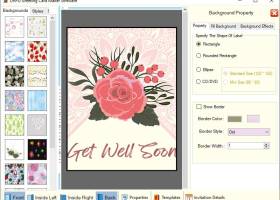 Custom Photo Greetings Maker Software screenshot