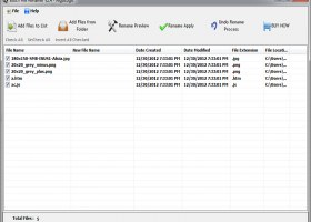 Batch File Renamer screenshot