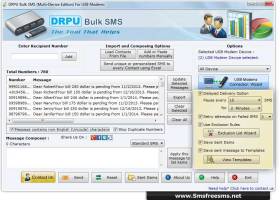 SMS Software for USB Modem screenshot