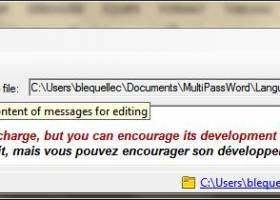 Messages Editor screenshot