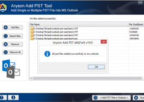 Add PST Tool screenshot