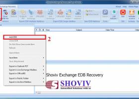 EDB to PST Mail Recovery screenshot