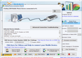 Bulk SMS Software for GSM Mobile Phone screenshot