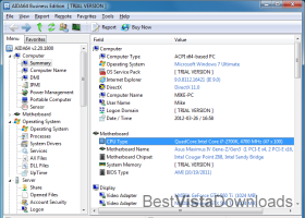 AIDA64 Business Edition screenshot