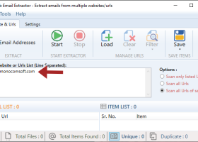Advanced Web Email Extractor screenshot