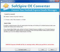 Extract DBX in Outlook screenshot