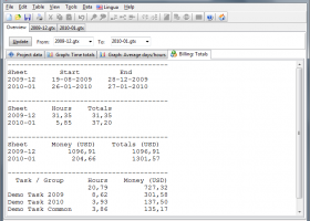 TimeSage Timesheets Free Edition screenshot