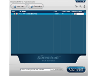 Doremisoft PDF to Flash Converter screenshot