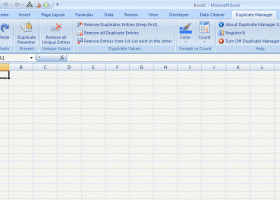 Excel Duplicate Manager screenshot