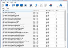 Sitemap Writer Pro screenshot