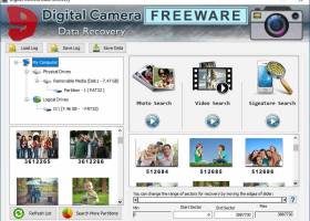 Free Windows Camera Data Recovery Tool screenshot