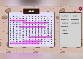 Word Search Coffee Break screenshot