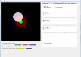 Neuron model RF-PSTH screenshot