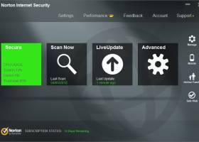 Norton Internet Security screenshot