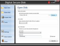 Digital Secure Disk screenshot