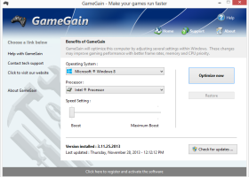 GameGain screenshot