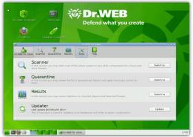 Dr.Web LiveDisk screenshot