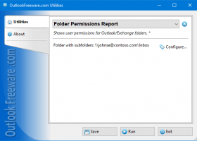 Folder Permissions Report screenshot