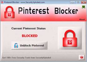 Pinterest Blocker screenshot