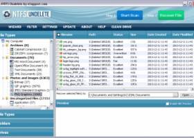 NTFS Undelete screenshot