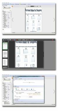 Shopping Catalog to Flipping Book screenshot