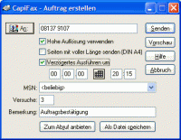 CapiFax screenshot