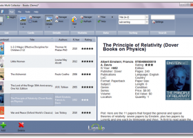 LignUp Books Multi Collector screenshot