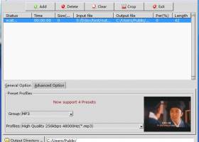 Convert MP4 to MP3 screenshot