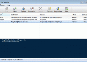 Fling Free FTP Uploader Software screenshot