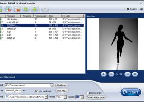 ThunderSoft GIF to Video Converter screenshot