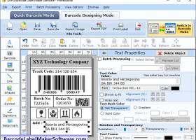 Barcode Label Professional Edition screenshot