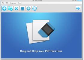 PDF Text Deleter screenshot