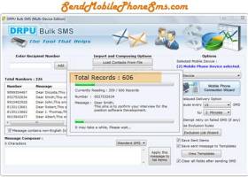 Bulk SMS Messaging Program screenshot