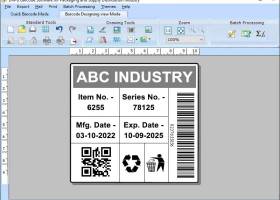 Product Supply Industry Label Software screenshot
