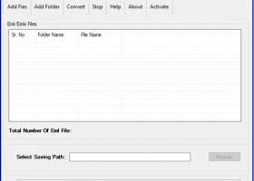 Stella EML to MSG Converter screenshot