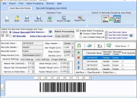 Customized Standard Barcode Generator screenshot